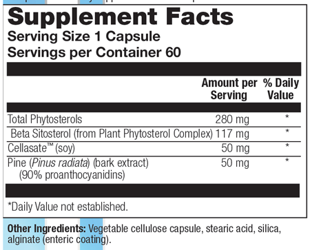 Sterol 117 60 Capsules Supplement Facts