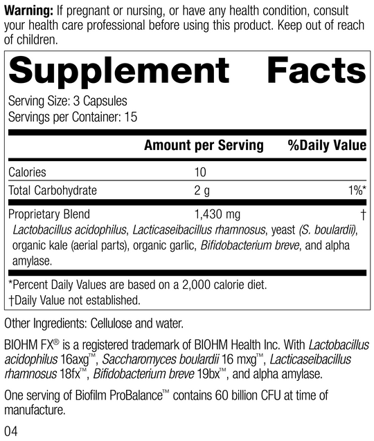 Biofilm ProBalance™, 45 Capsules