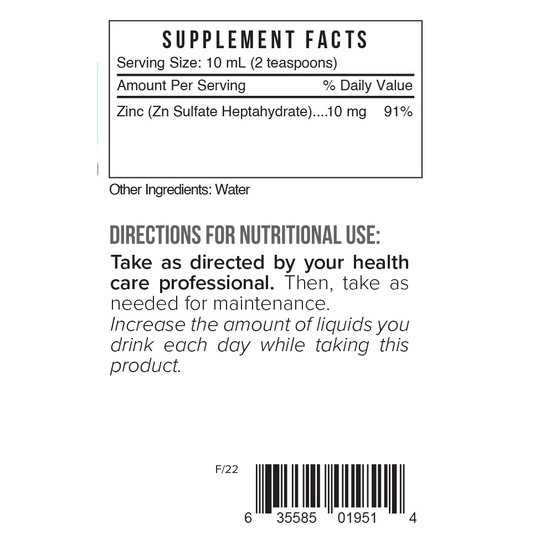 ZNC – Zinc Immune Support 8oz