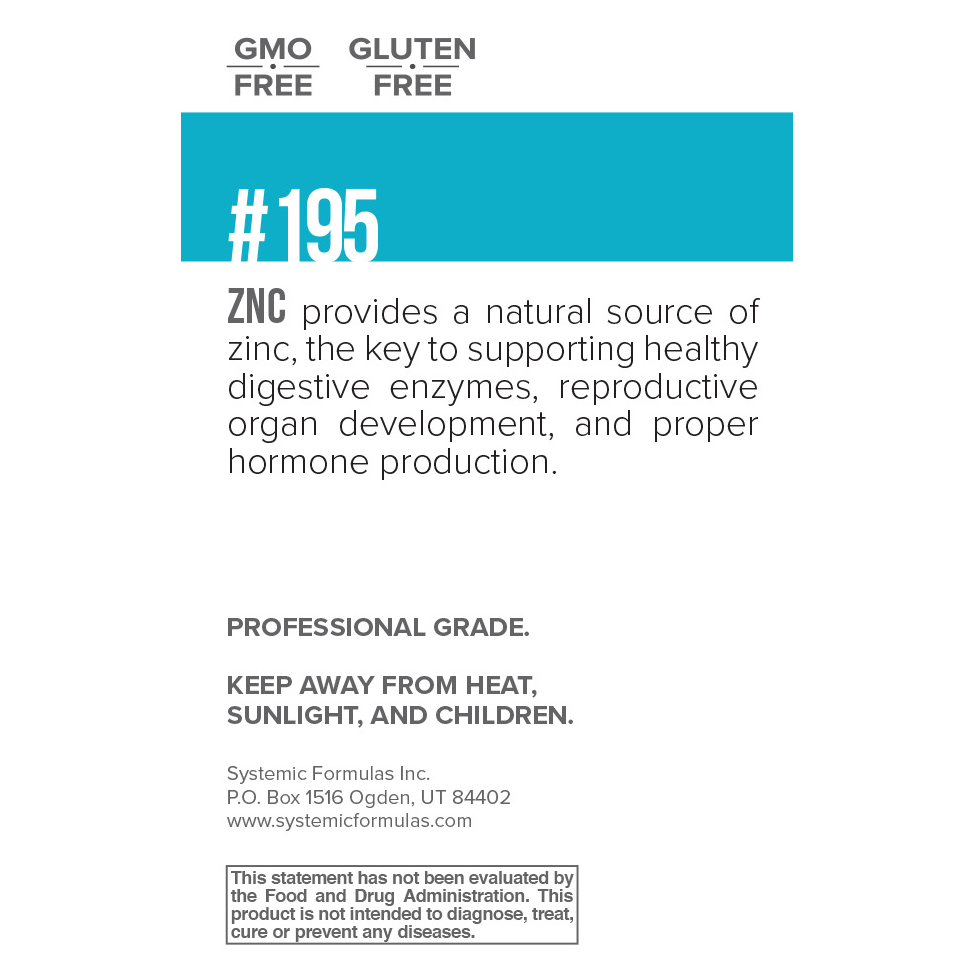 ZNC – Zinc Immune Support 8oz