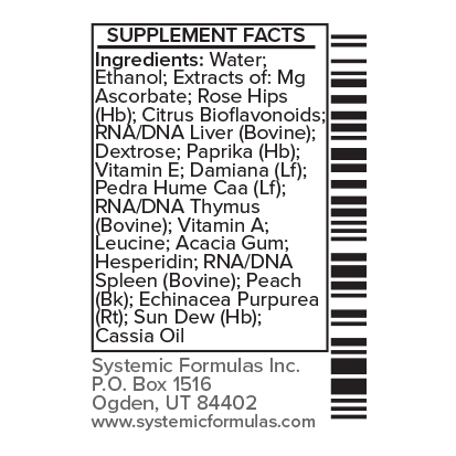 CXACX Vitamin Detox Liquid .5 fl oz