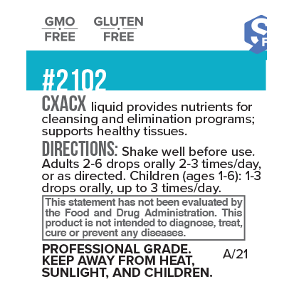 CXACX Vitamin Detox Liquid .5 fl oz