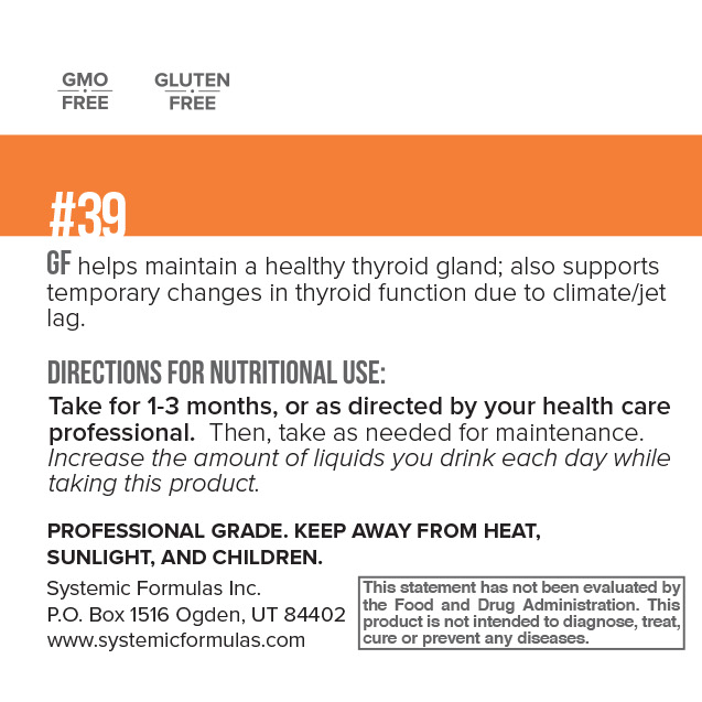 Gf Thyroid 60 Capsules