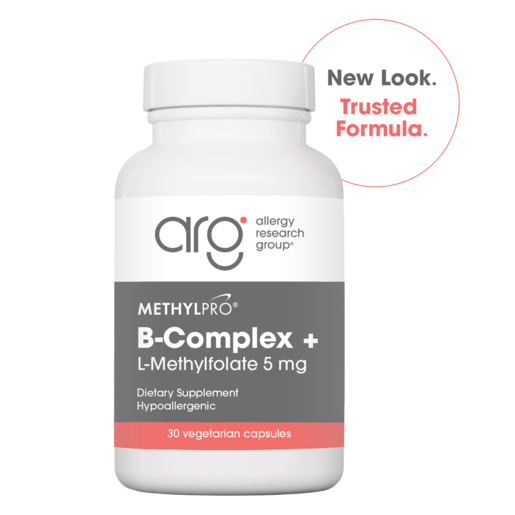 B-Complex + 5 mg L-Methylfolate 30 Capsules