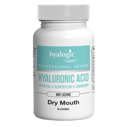 Hyaluronic Acid Dry Mouth 60 Mint Lozenges