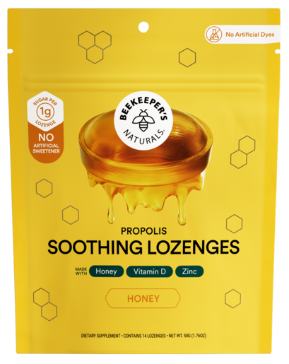Propolis Soothing Lozenges Honey 14 Drops