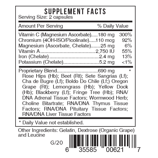 Ls Liver 60 Capsules