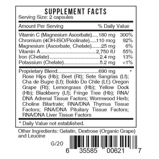 Ls Liver 60 Capsules