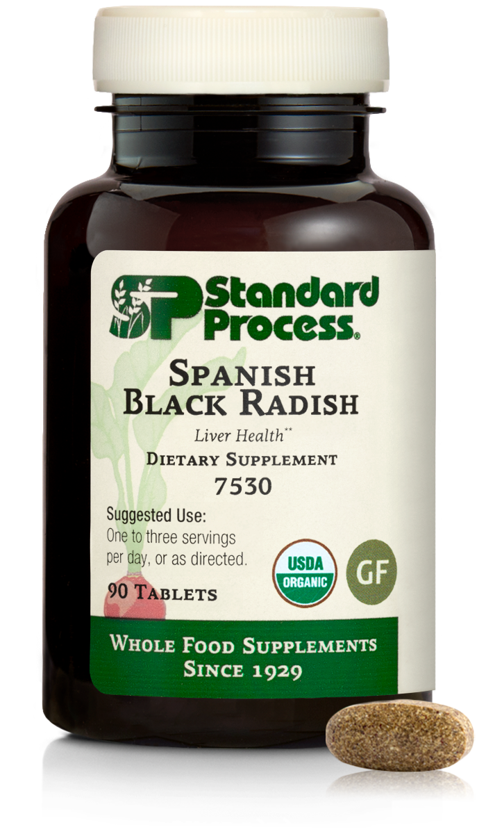 Spanish Black Radish, 90 Tablets