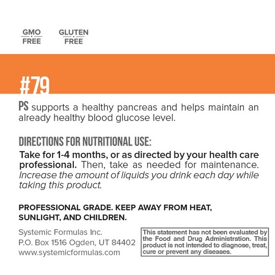 Ps Pancreas 60 Capsules