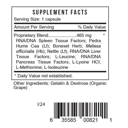 S Spleen 60 Capsules