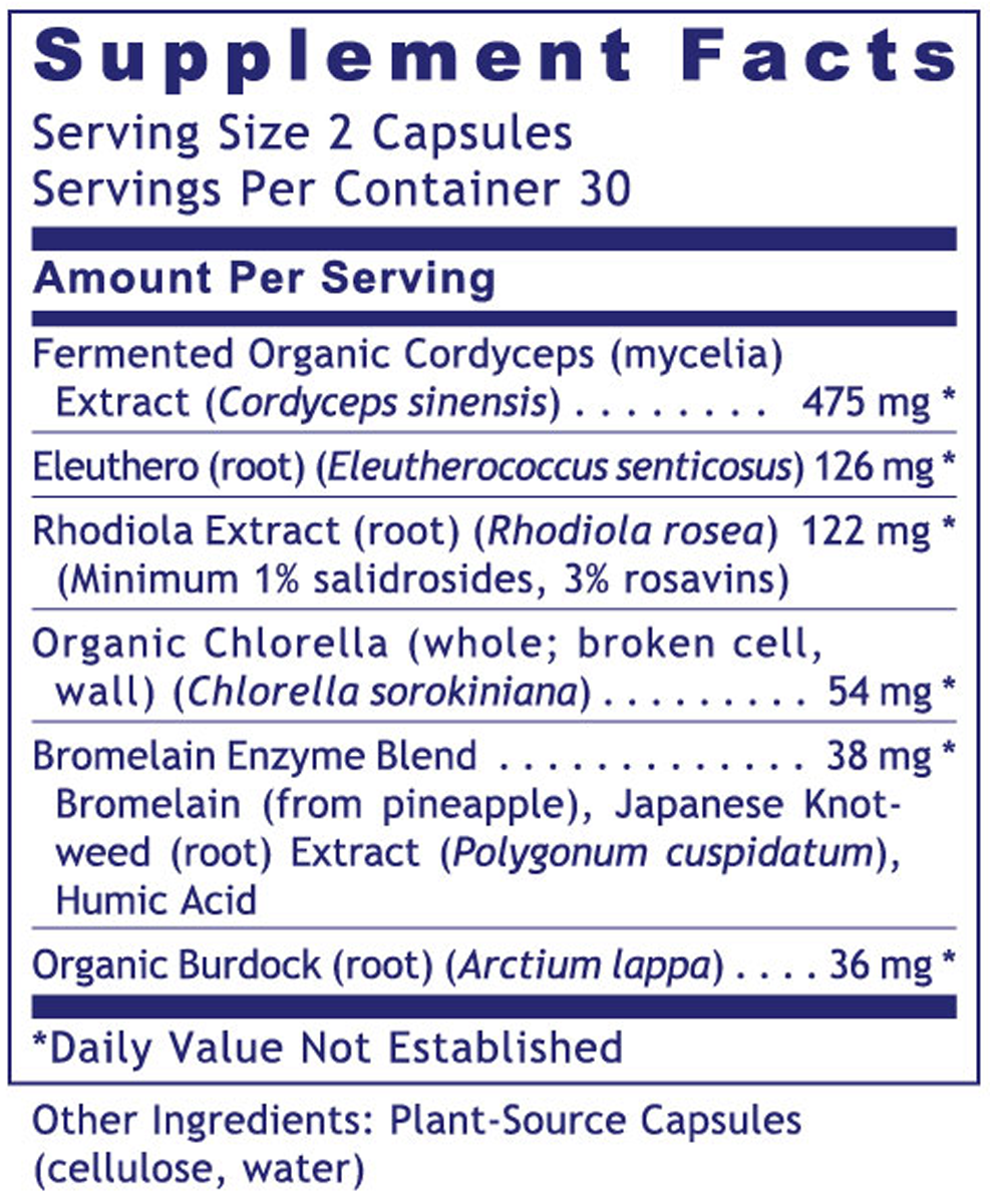 AdrenaVen 60 Capsules Supplement Facts