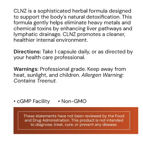 CLNZ Chelator 60 Capsules