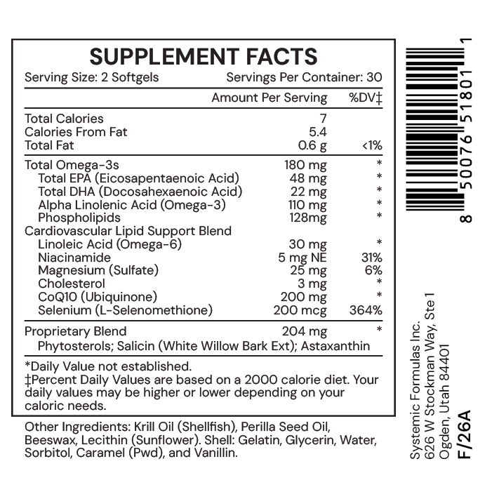 CVO-R – Cardiovascular Oil