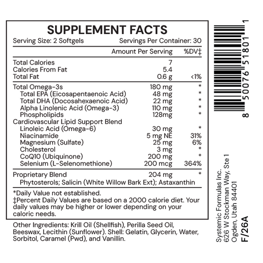 CVO-R – Cardiovascular Oil