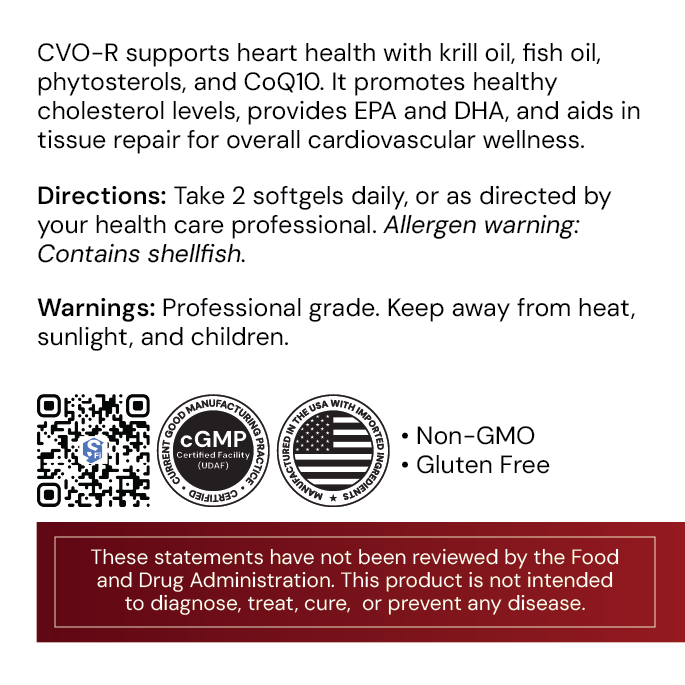 CVO-R – Cardiovascular Oil