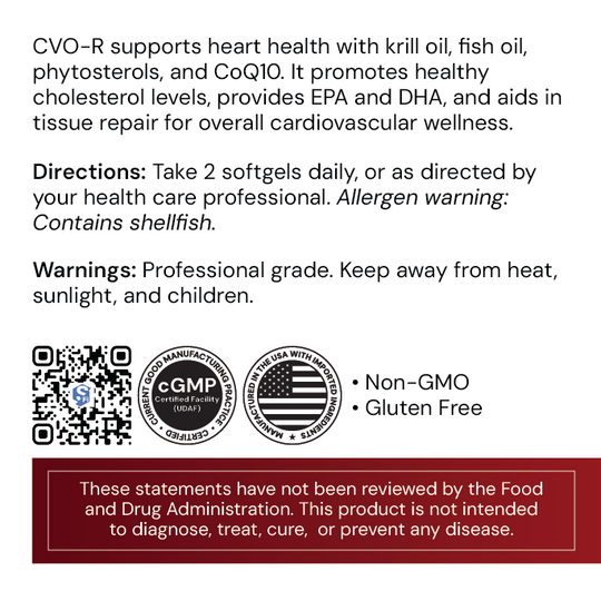 CVO-R – Cardiovascular Oil