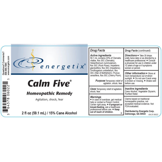 Calm Five 2fl oz