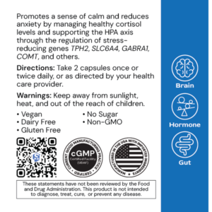 CalmGenic Mood, Stress & Anxiety Support