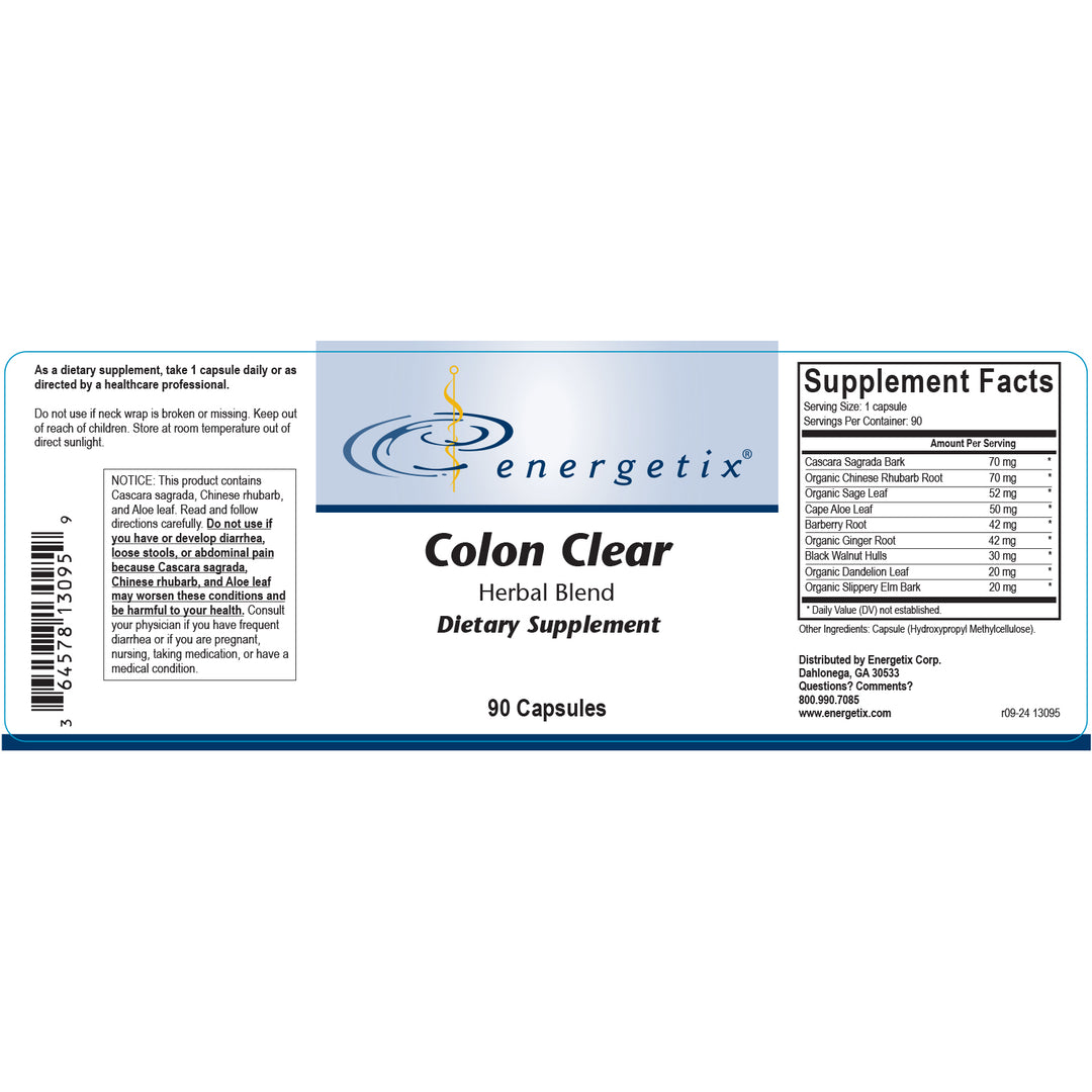 Colon Clear 90 Capsules