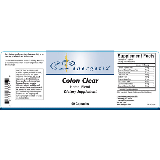 Colon Clear 90 Capsules