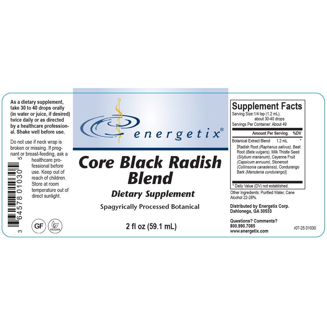 Core Black Radish Blend 2fl oz