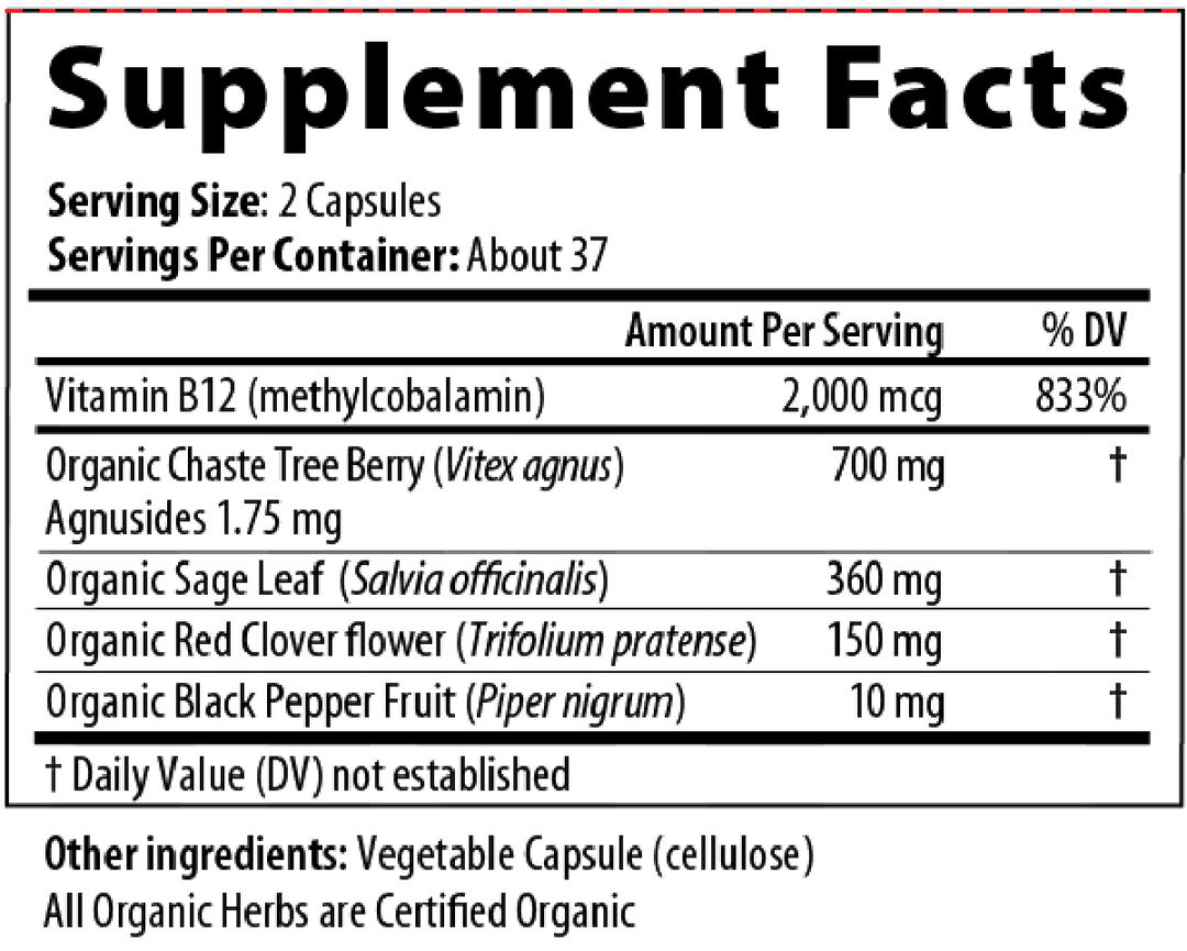 Estro Px 75 Capsules Supplement Facts