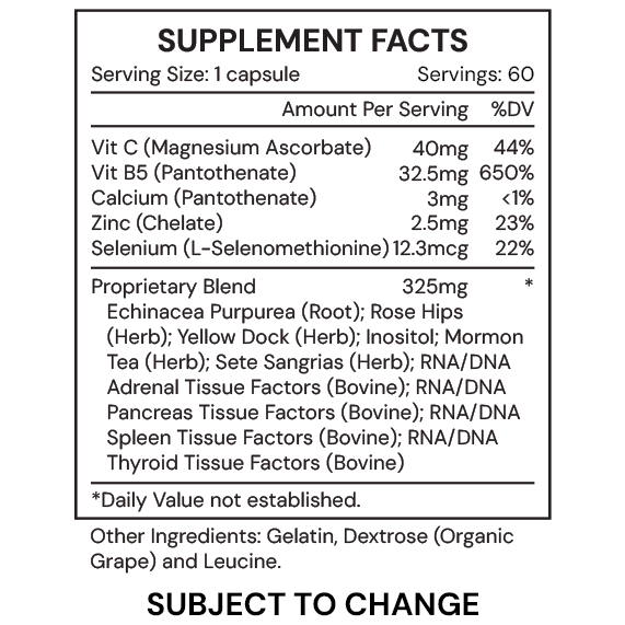 Ga Adrenal 60 Capsules
