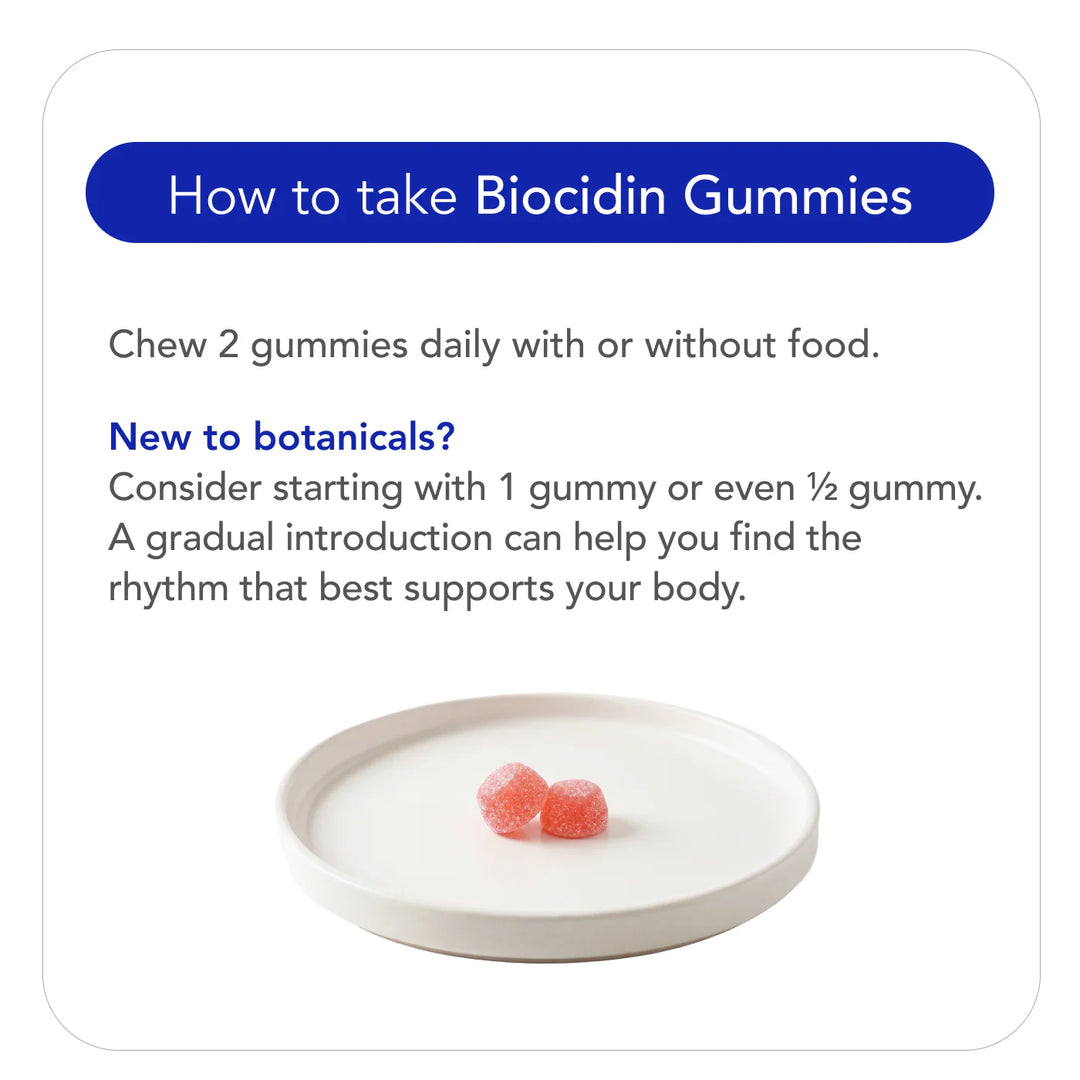 Biocidin® Gummies 60 count