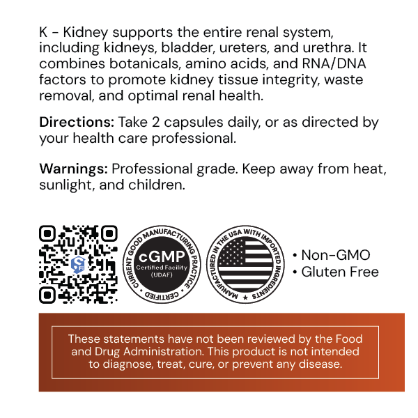 K Kidney 60 Capsules