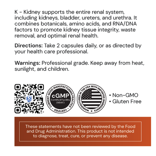 K Kidney 60 Capsules