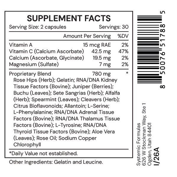 KS Kidney 60 Capsules