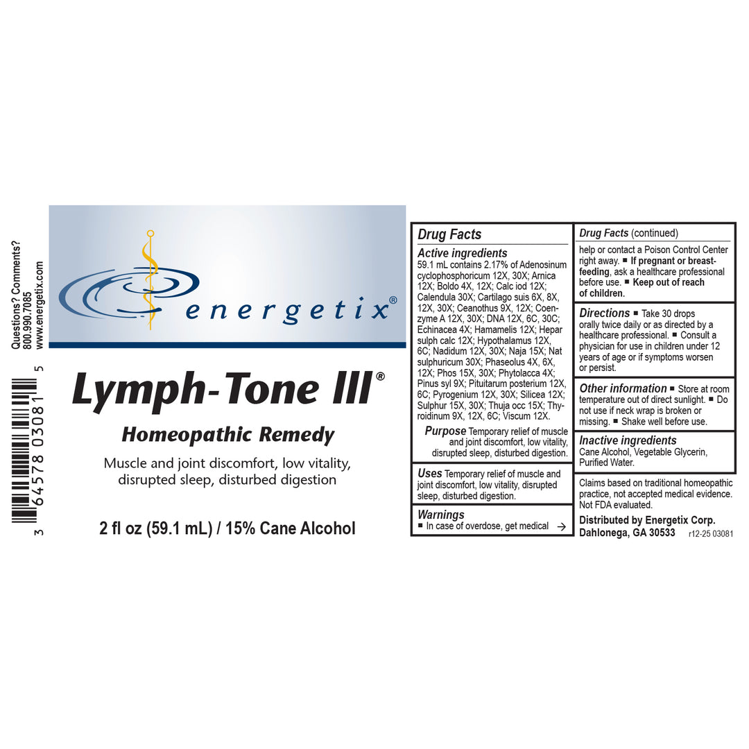 Lymph Tone III (2fl oz)