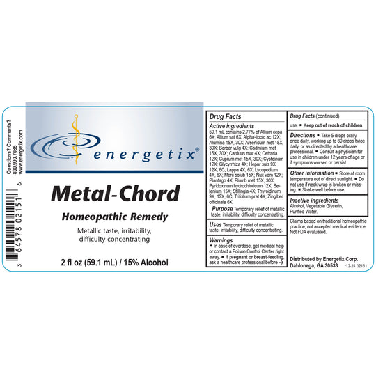 Metal Chord 2fl oz