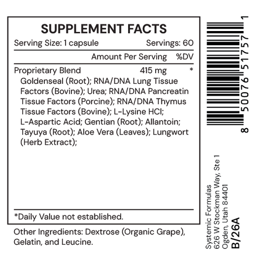 R Lung 60 Capsules
