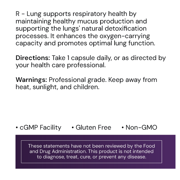 R Lung 60 Capsules