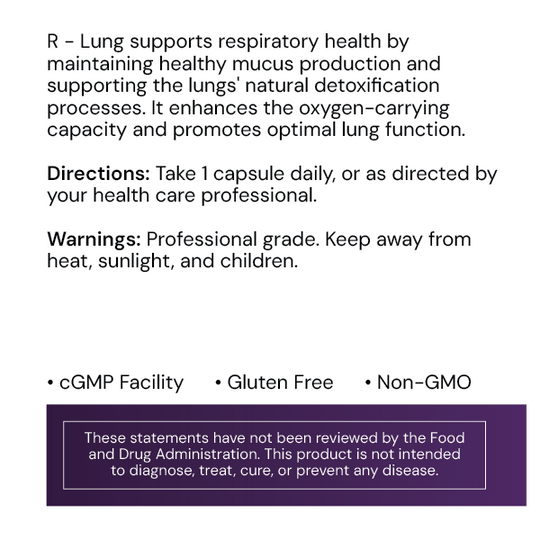 R Lung 60 Capsules