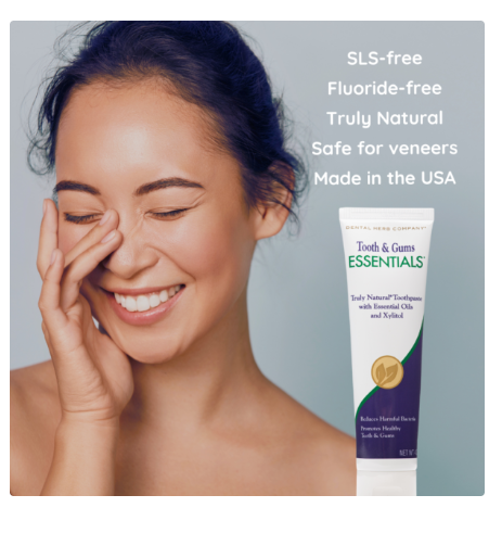 Tooth & Gums Essentials Toothpaste – Fluoride-Free, Antimicrobial and SLS-free