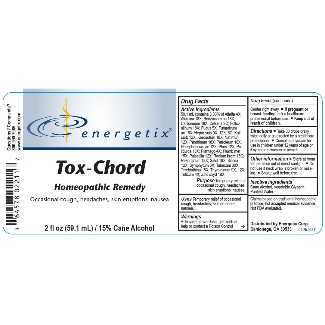 Tox-Chord 2fl oz.