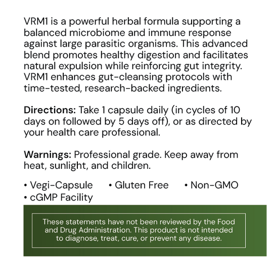VRM1 Large 30 Capsules