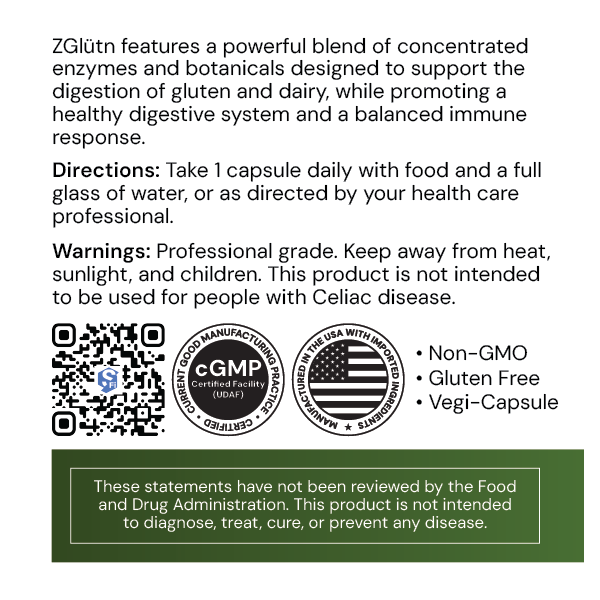 ZGlütn – Gluten Control 60 Capsules