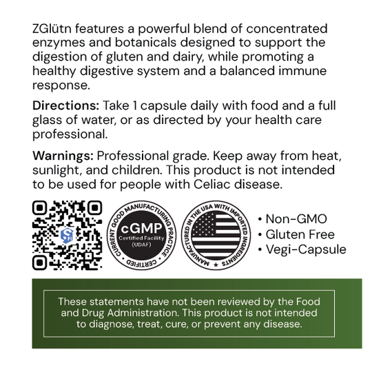 ZGlütn – Gluten Control 60 Capsules